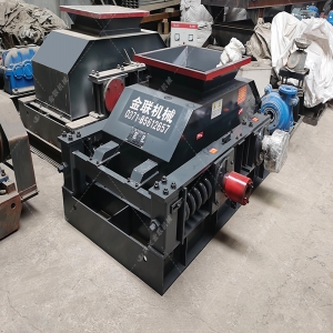 2PG1200x800型液壓對輥破碎機發往湖北